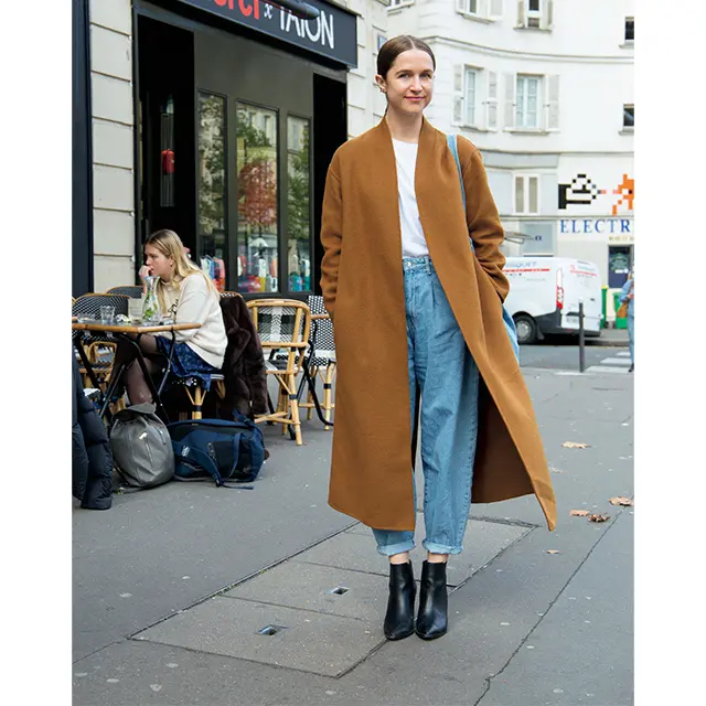 ユルッとカービーなシルエットがわかりやすいザラのデニム