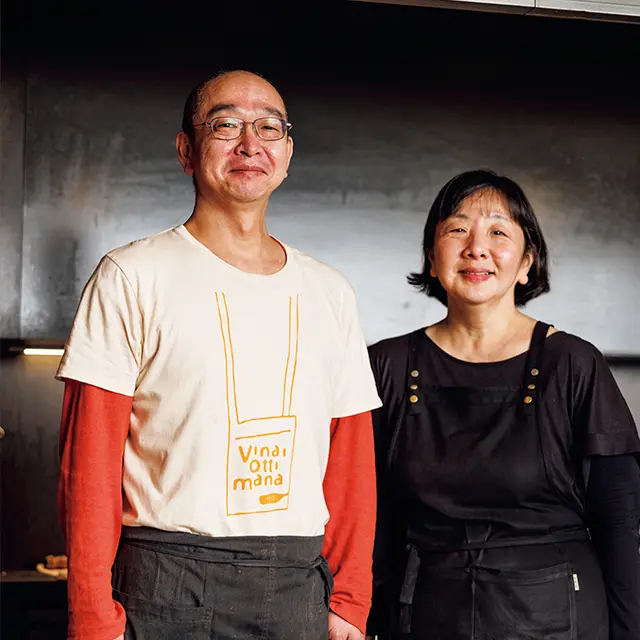 息もぴったりの善夫さん、ちえさん