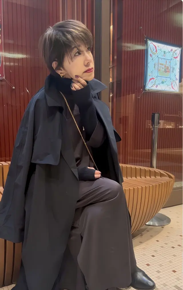 1月中旬、春物レイヤードスタイル。の画像_3