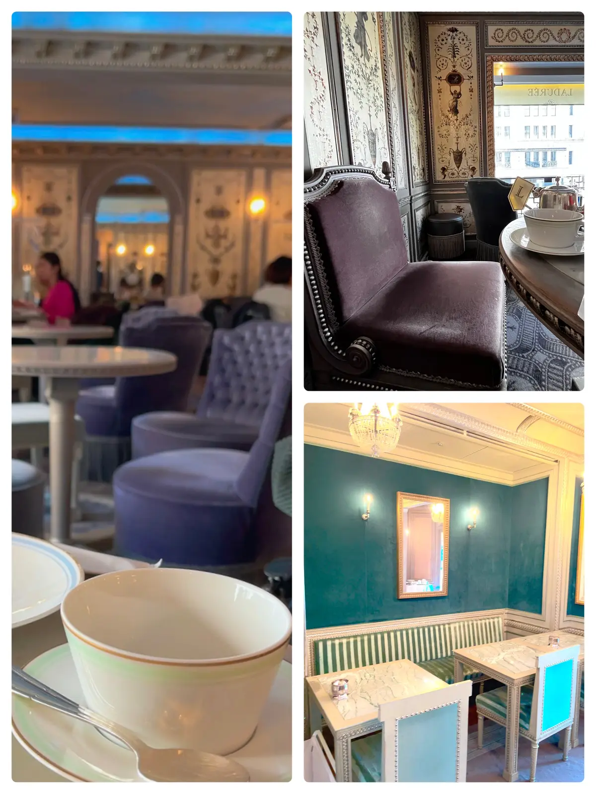 インテリアはパリ店さながら