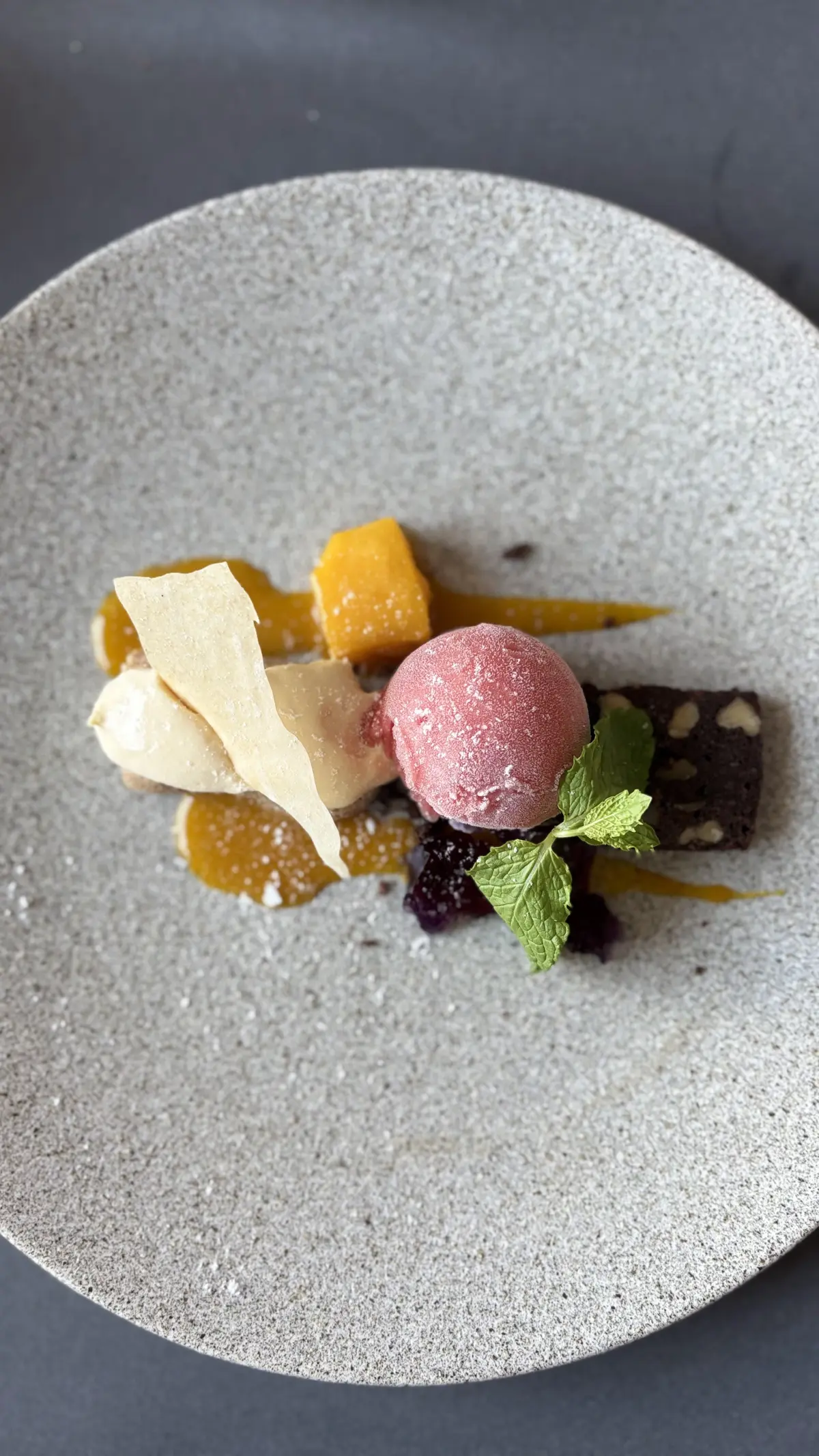 ポルトファーロ　デザート　銀座　コース料理