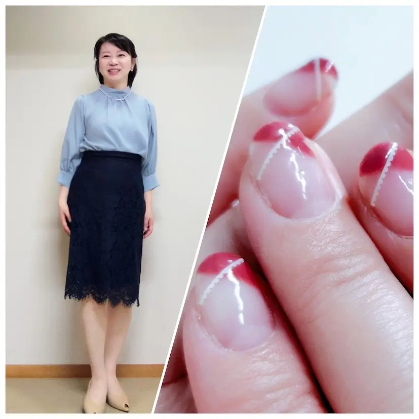 7月前半。アラフィフ秘書お仕事毎日服の画像_2