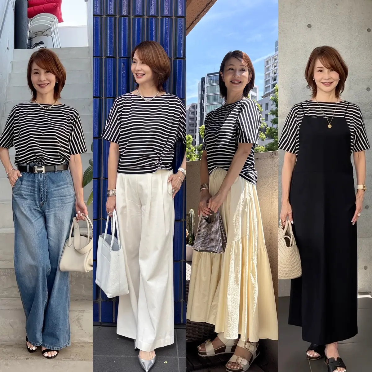 エクラ別注！［大人のボーダーT］真夏の4の画像_1