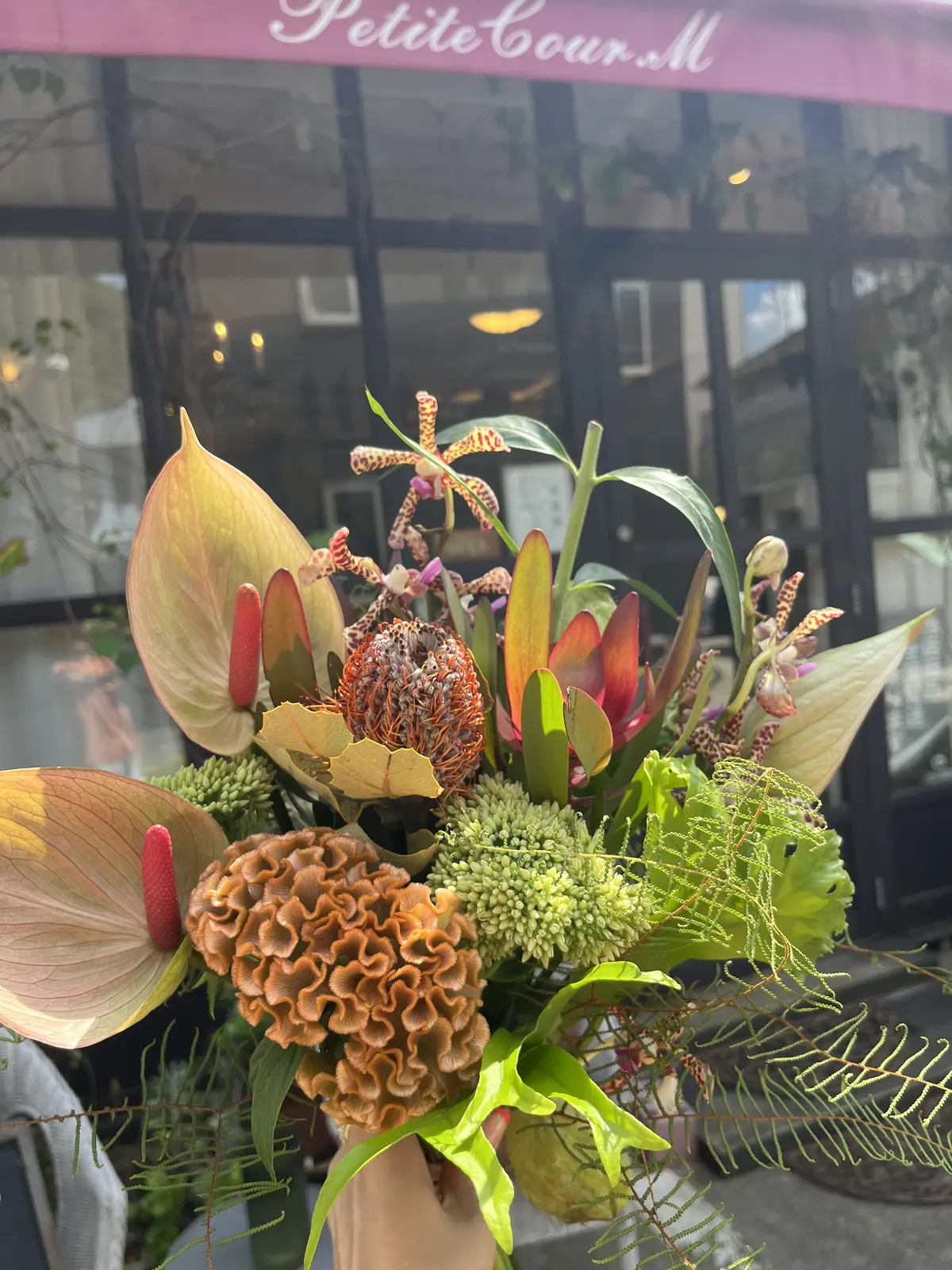 最後にトロピカル感あるブーケをの画像_16