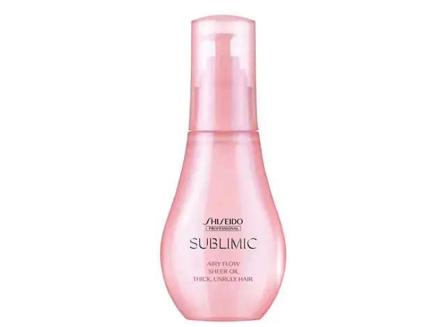 サブリミック エアリーフロー シアーオイル 100㎖（サロン専売品）￥3,850（編集部調べ）／資生堂プロフェッショナル