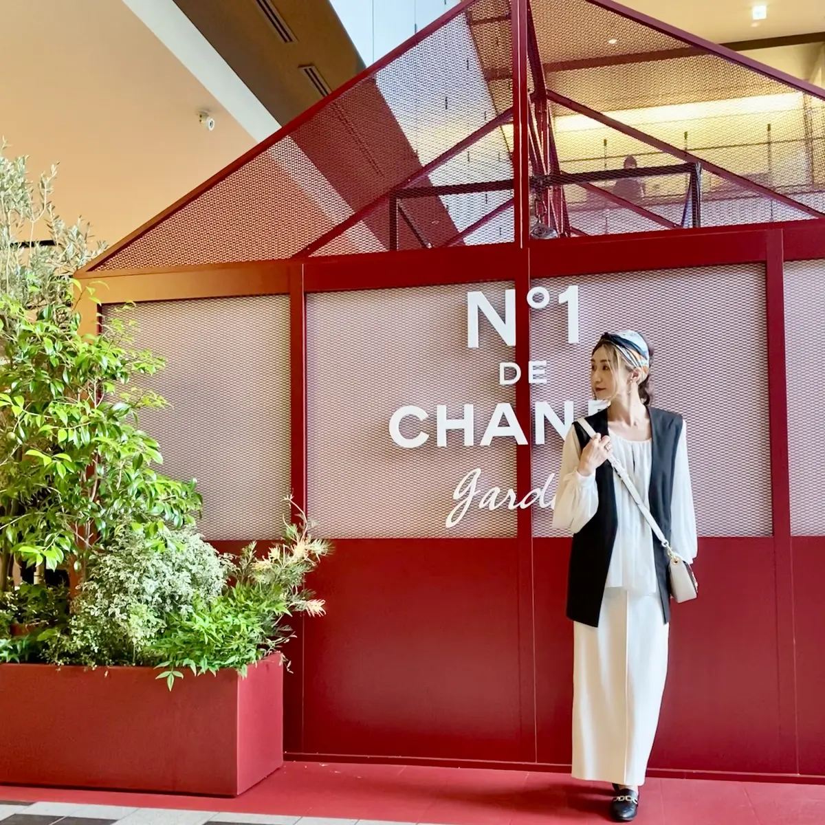 ジレコーデ　モノトーンでCHANELっぽく