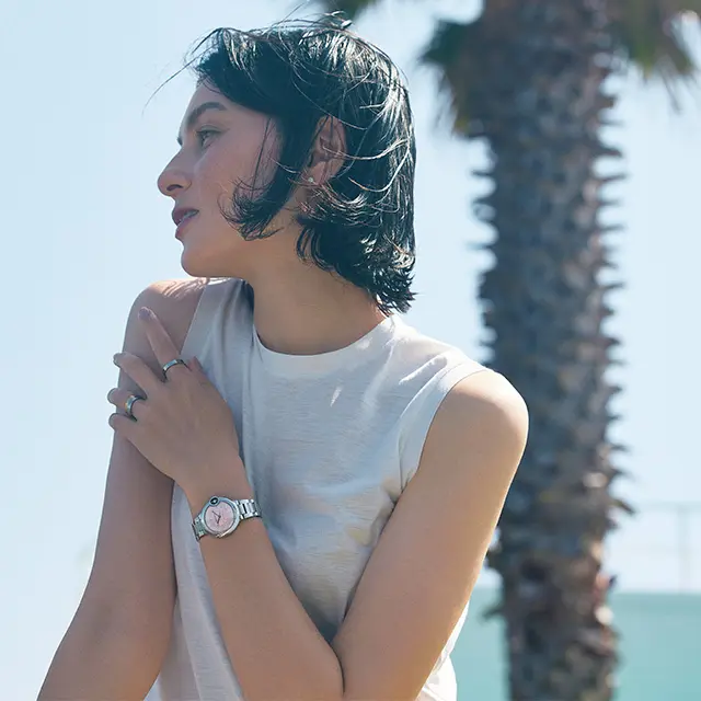 カルティエ　バロン ブルー ドゥ カルティエ　腕時計