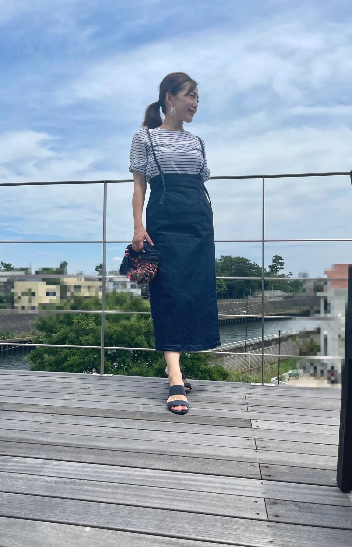 小柄さんにオススメ！GUの優秀デニムスカの画像_1