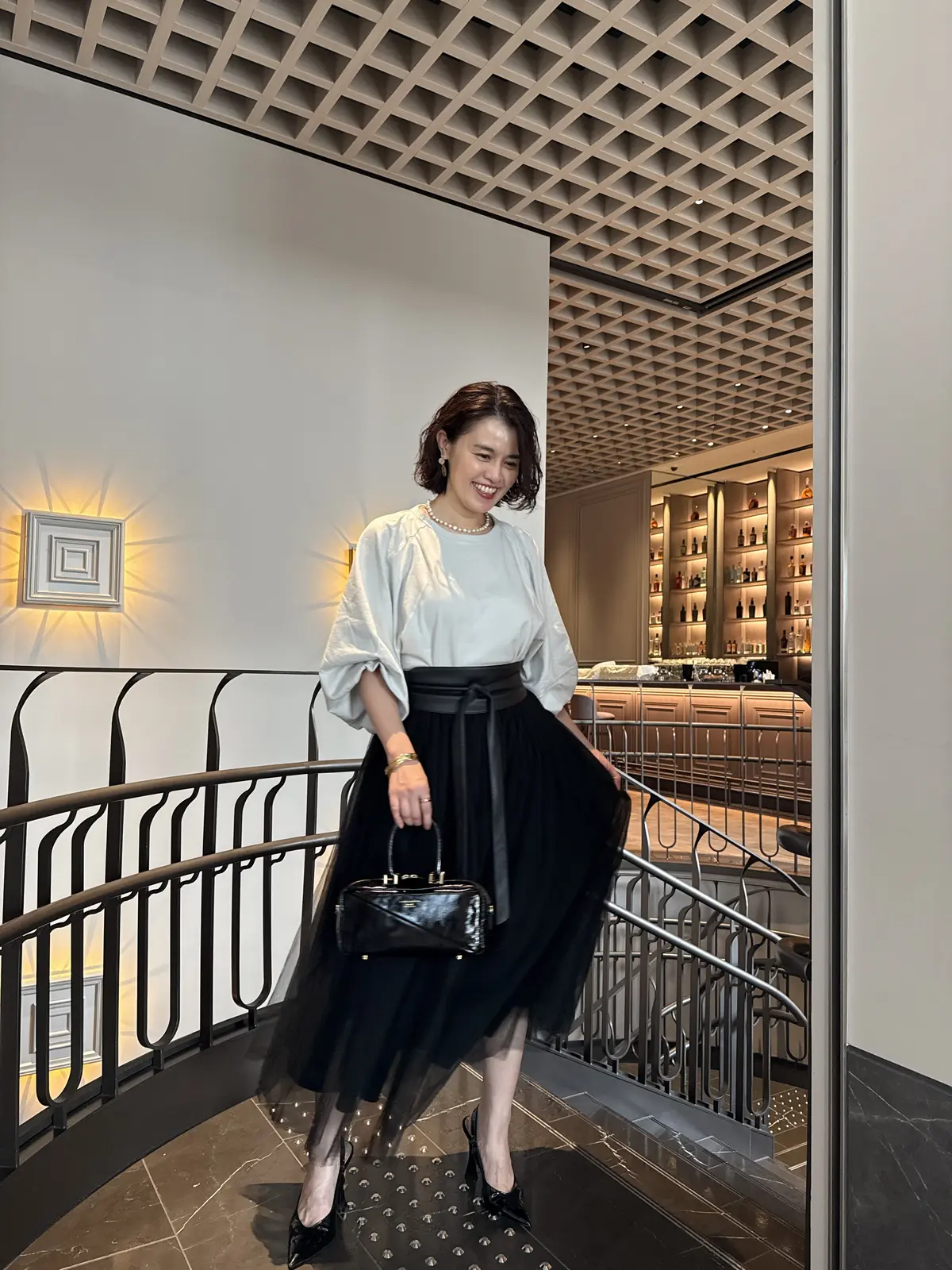 エクラ華組水口宜子さん　大人チュールスカート