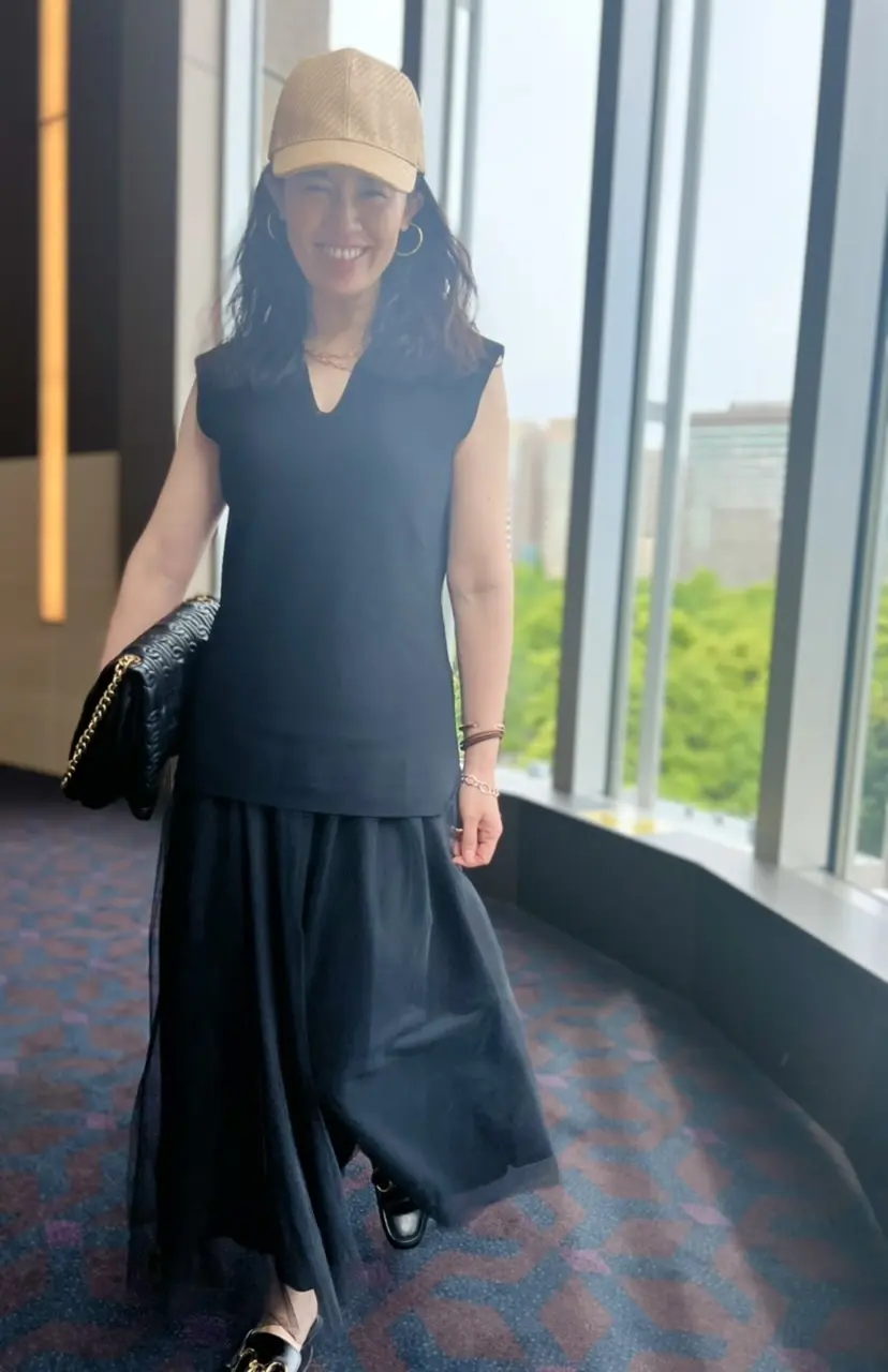 大人のベージュキャップ@東京ミッドタウンの画像_4