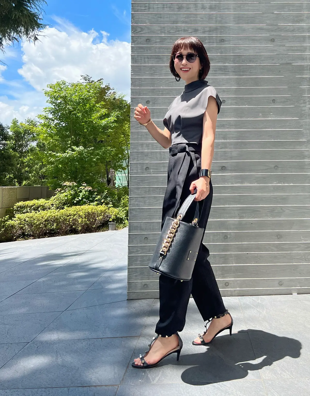 夏の黒パンツ3スタイル‼︎の画像_13