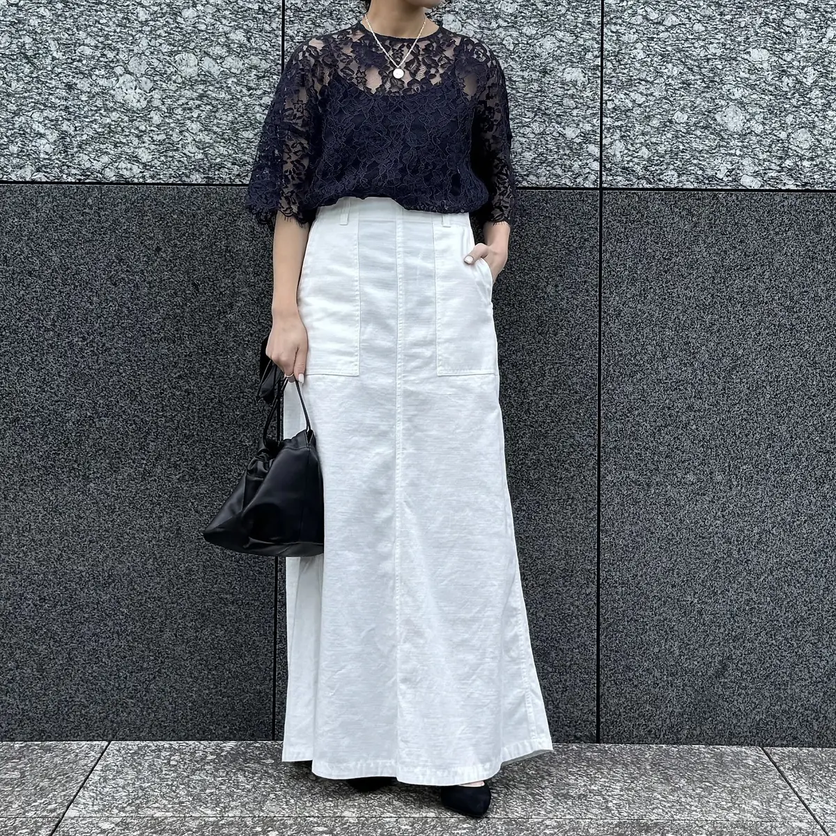 【50代夏トップス】甘すぎない“大人のレの画像_6