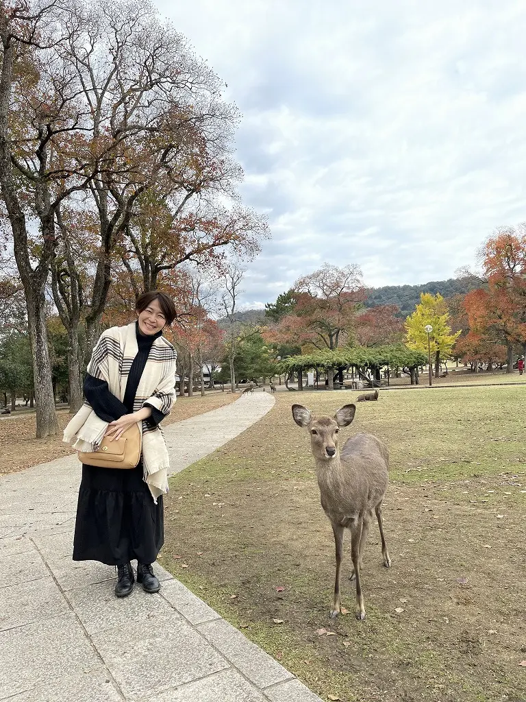 マキシ丈スカートにお気に入りのストールでの画像_1