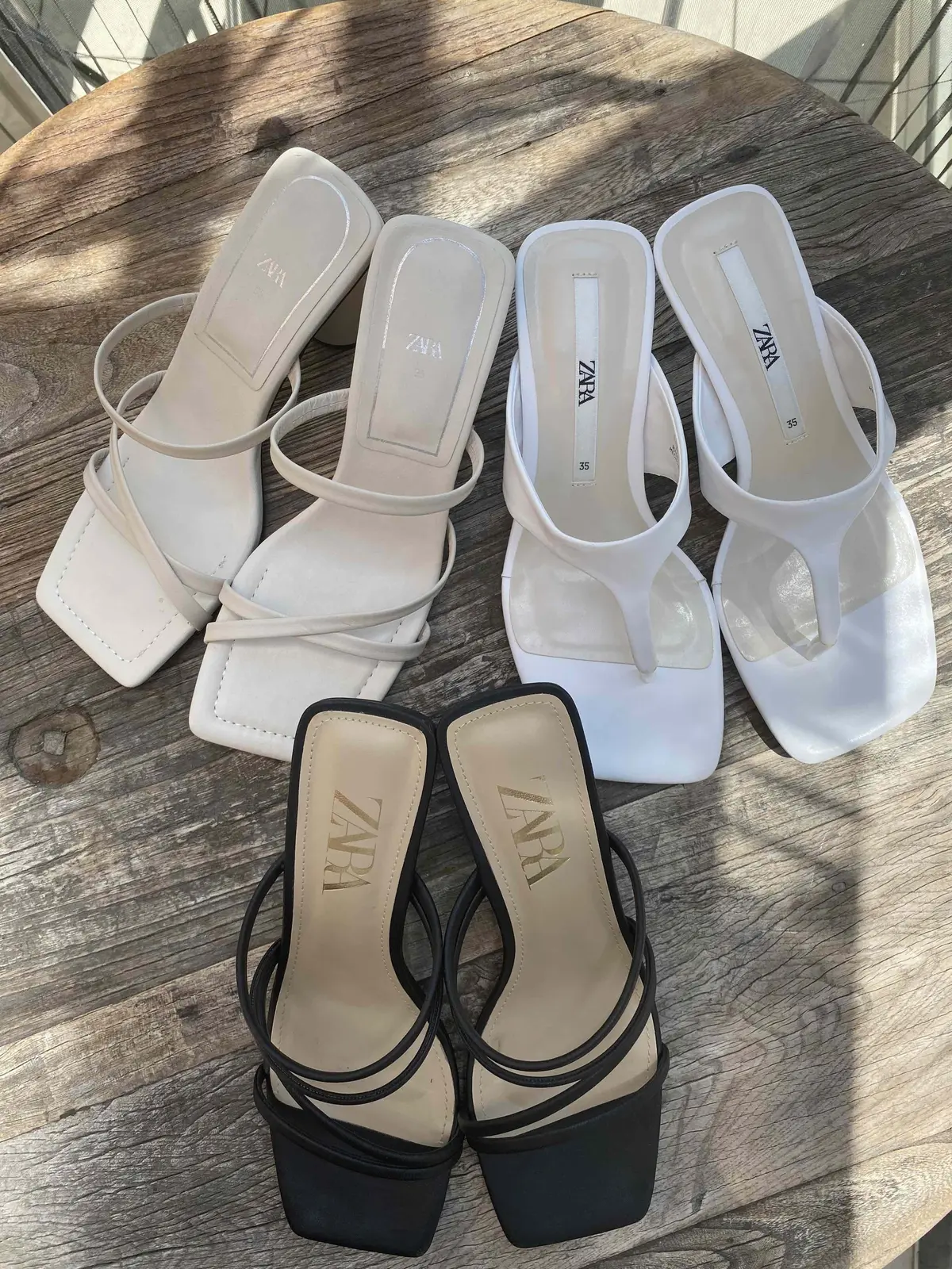 今夏のZARA ヒールサンダルあれこれの画像_1