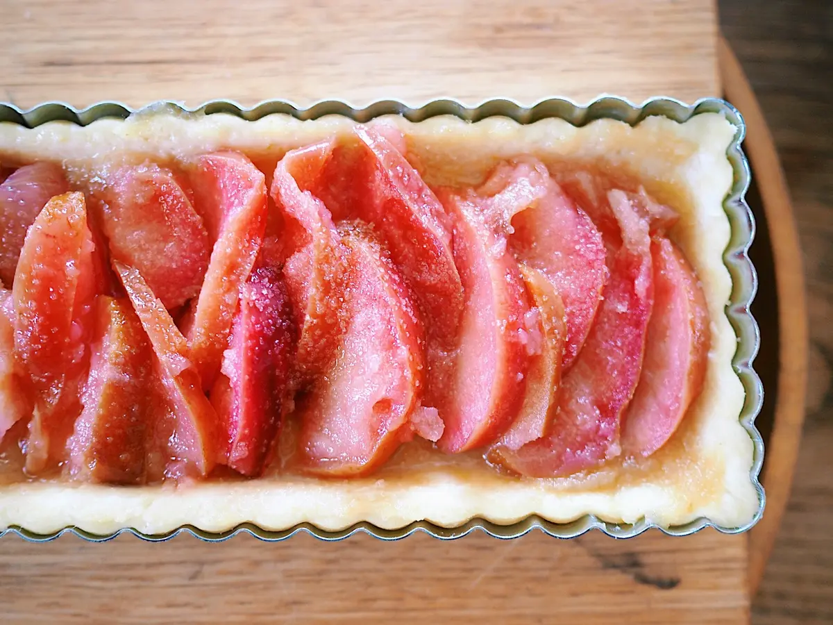 紅玉リンゴがびっしり詰まったVeganアの画像_7