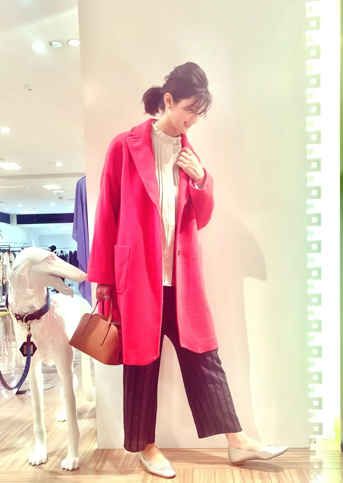 お試し❗️色違いコートはどちらが良い❓の画像_3