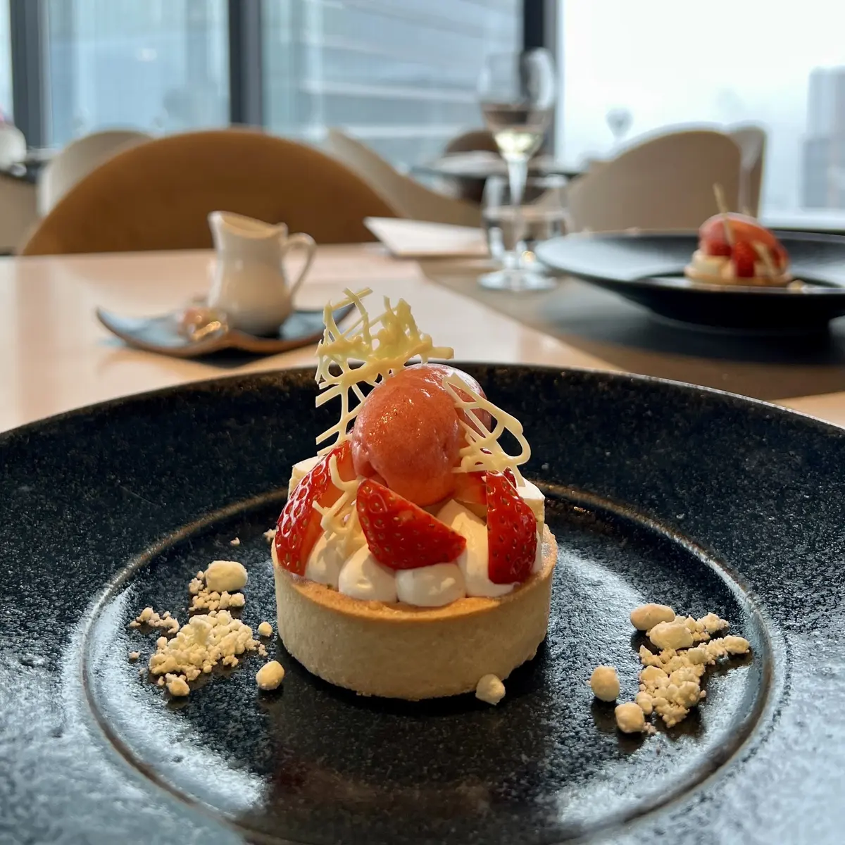 丸の内ビルディング36階　フレンチレストラン　「BREEZE OF TOKYO 」ランチのデザート
