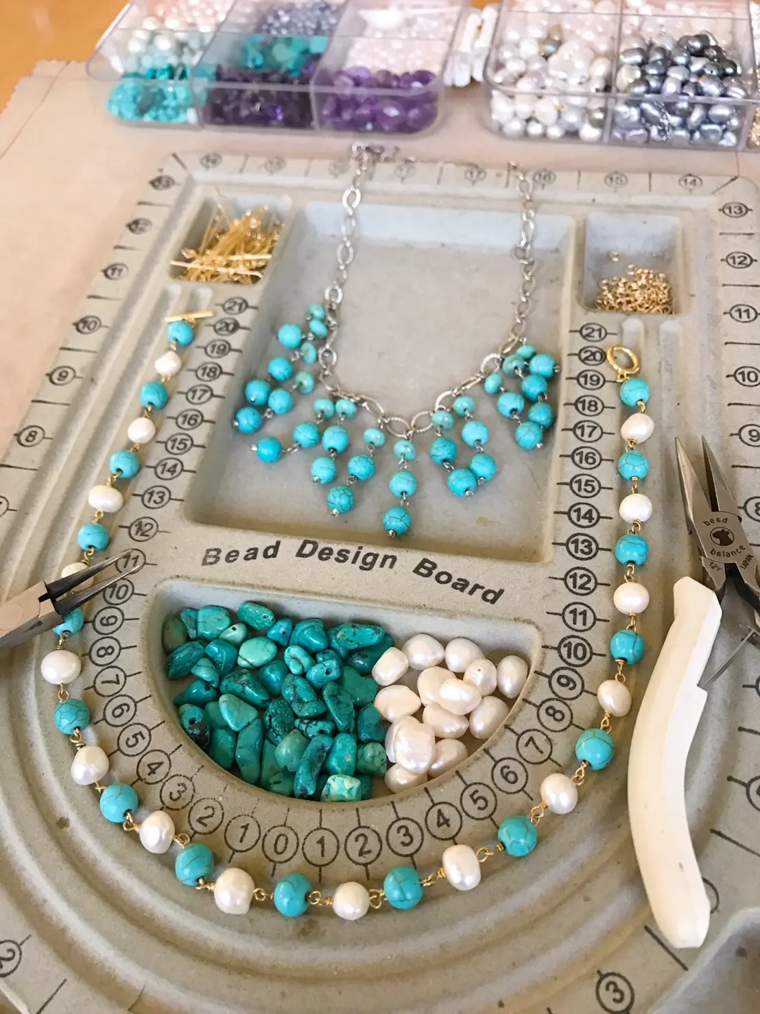 ネイビー＆ターコイズの画像_2