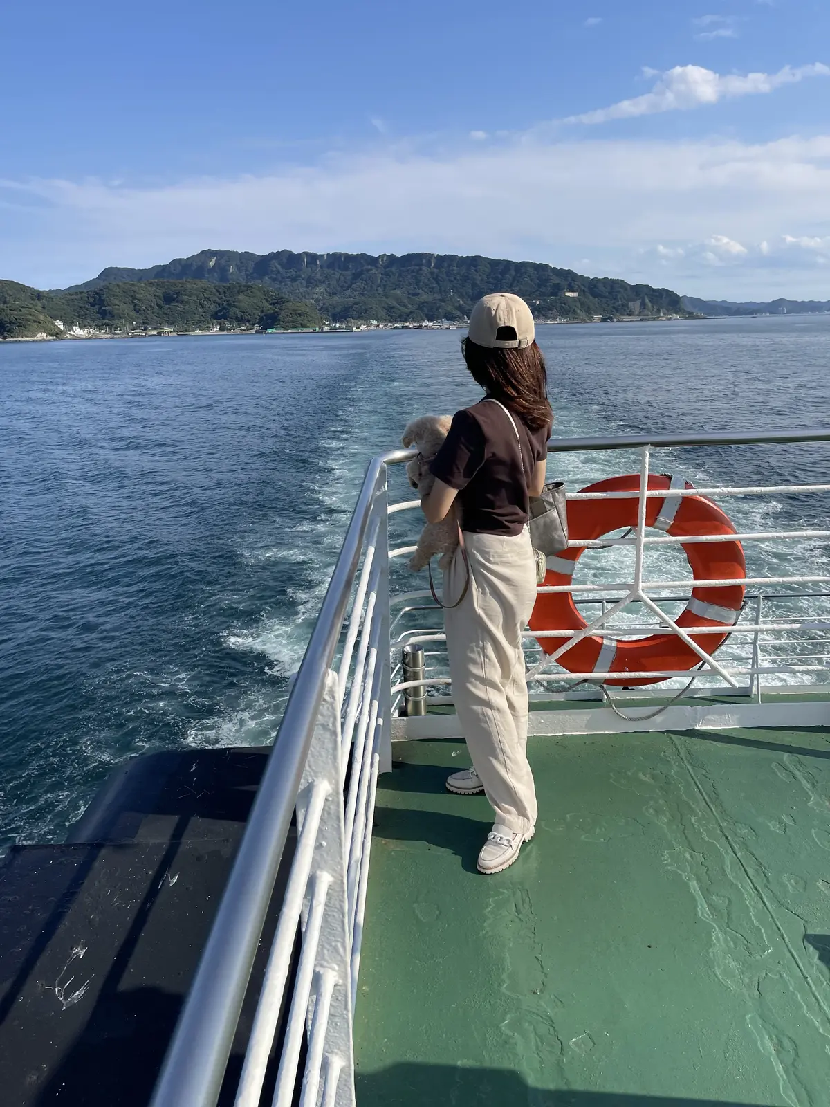 東京湾を渡る30分の船旅。愛犬と久里浜港の画像_5