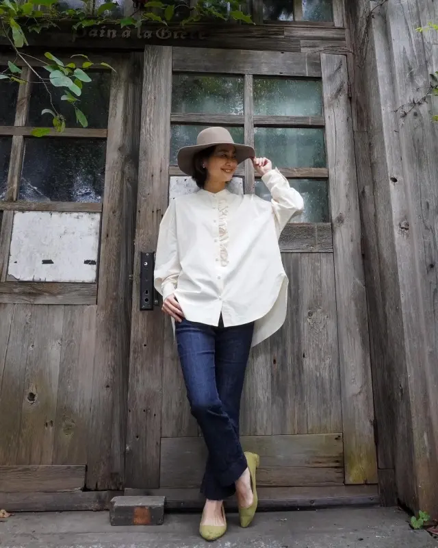 大人の秋デニム2styleの画像_4