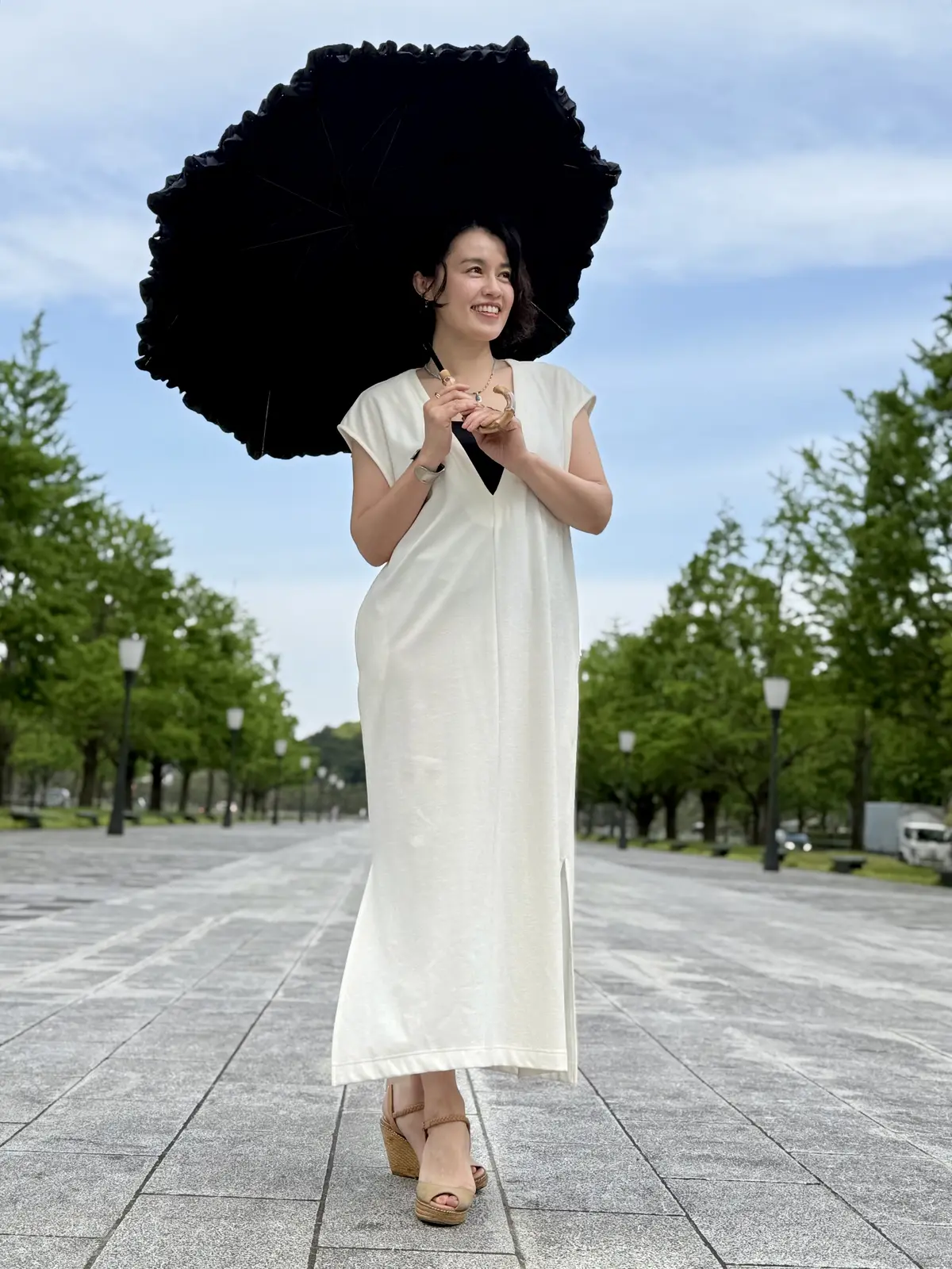 エクラ華組特集　日傘　サンバリア100 水口宜子