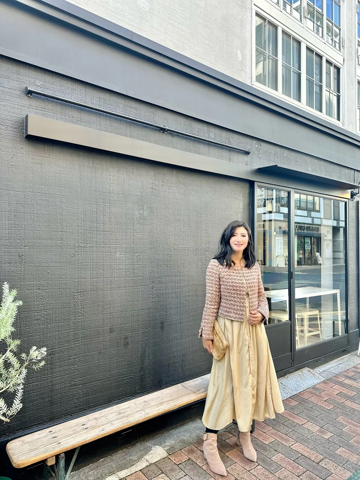 ツィードジャケットで、麻布和風フレンチ&の画像_3