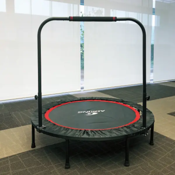 ライター・山崎敦子さんのトランポリン