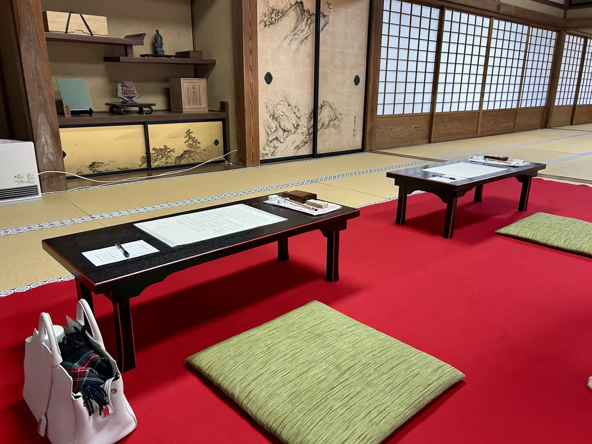 年の瀬に鎌倉で写経体験の画像_10