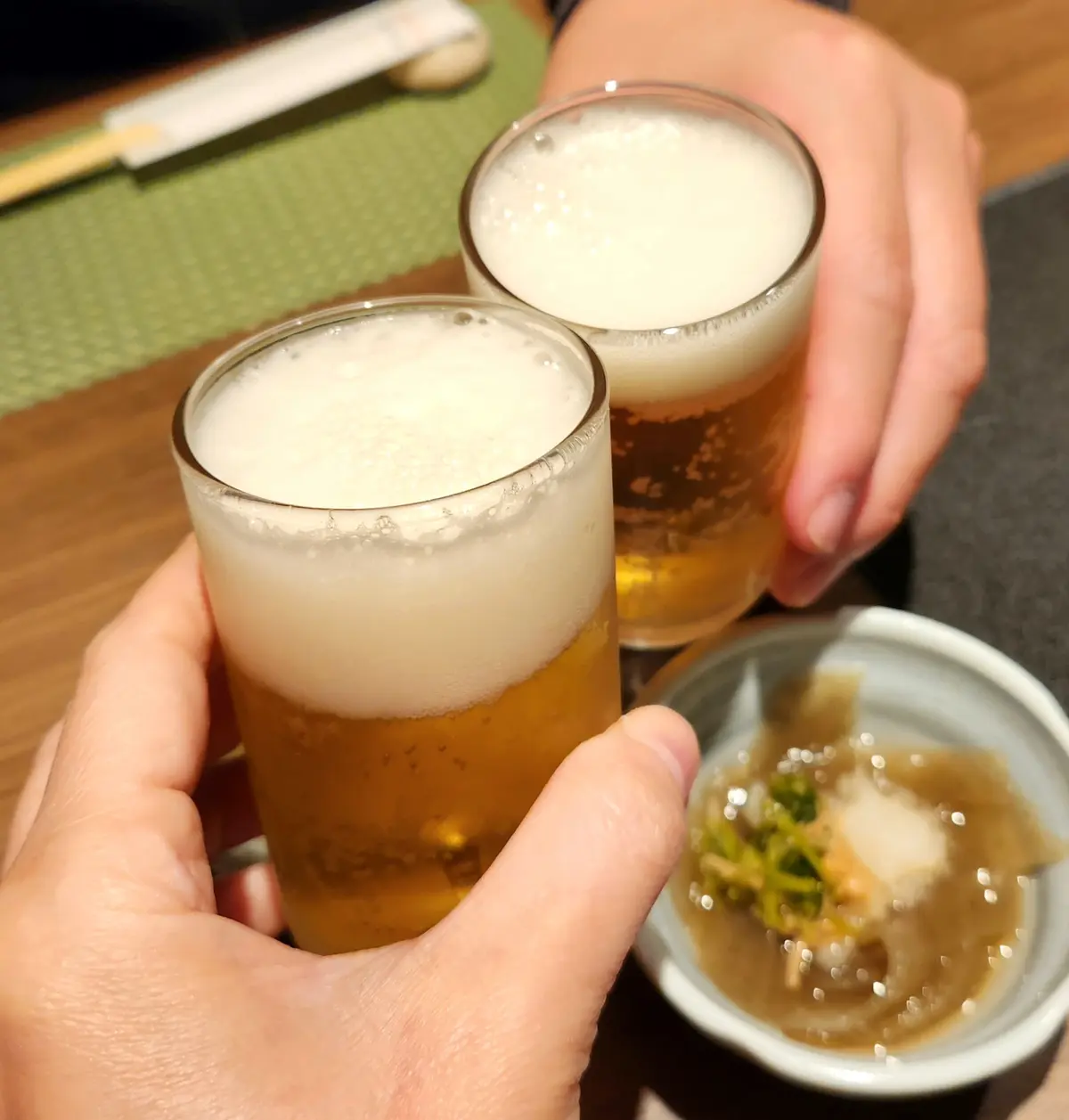 この一杯がたまりません。