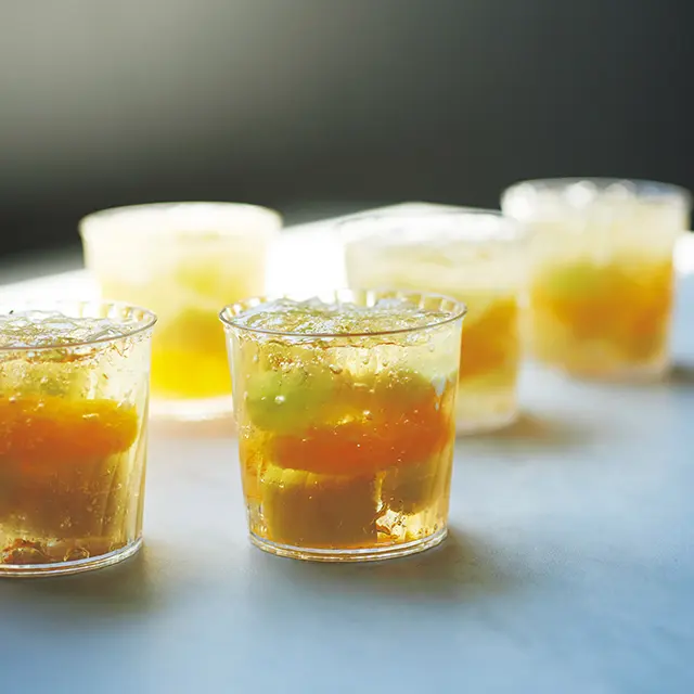 招福樓「季節のワインゼリー」