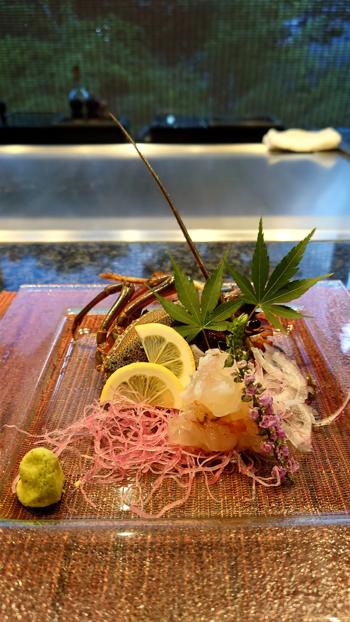 伊勢海老お造り