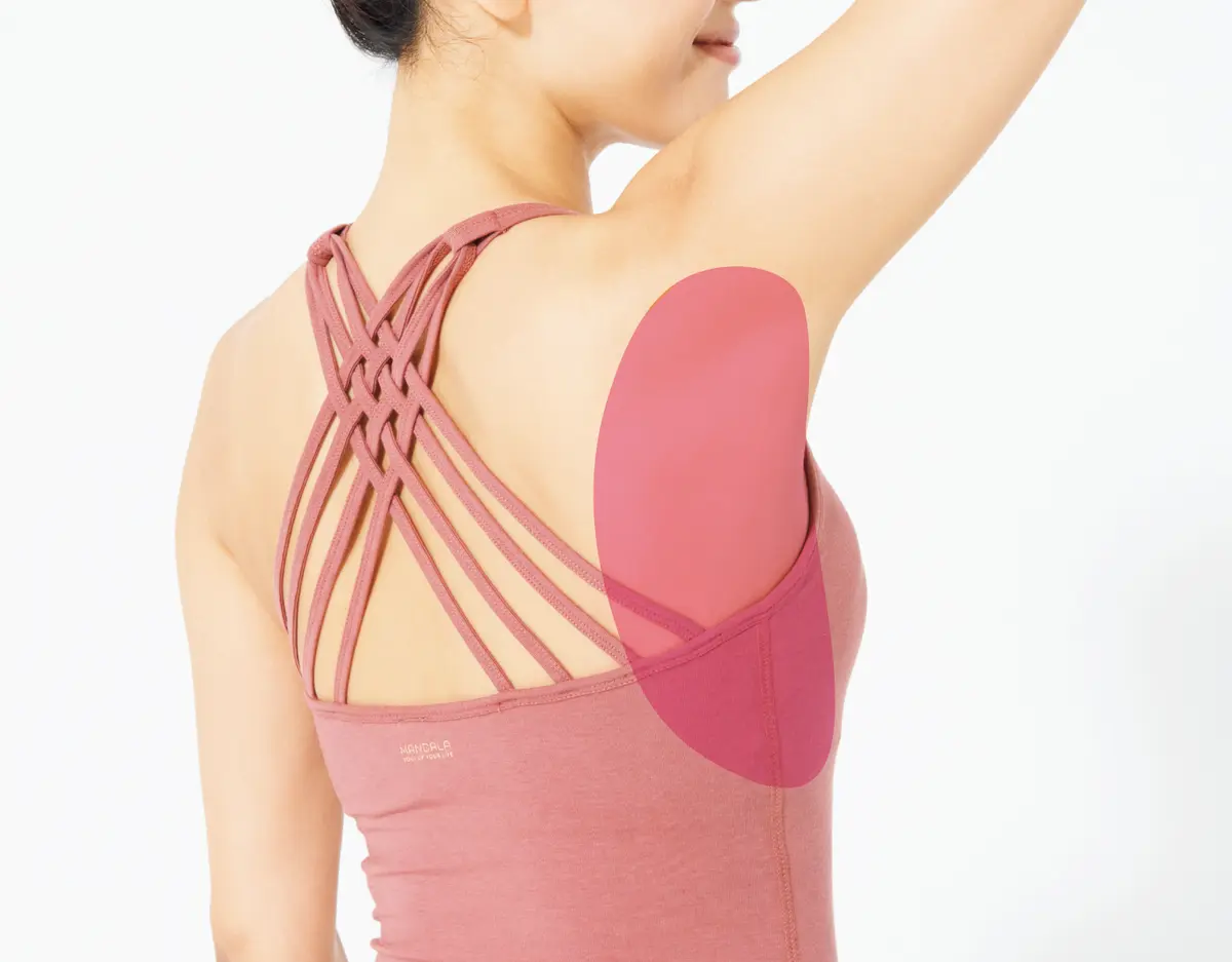 OurAge×Webエクラ  肩甲骨のほぐしエリア