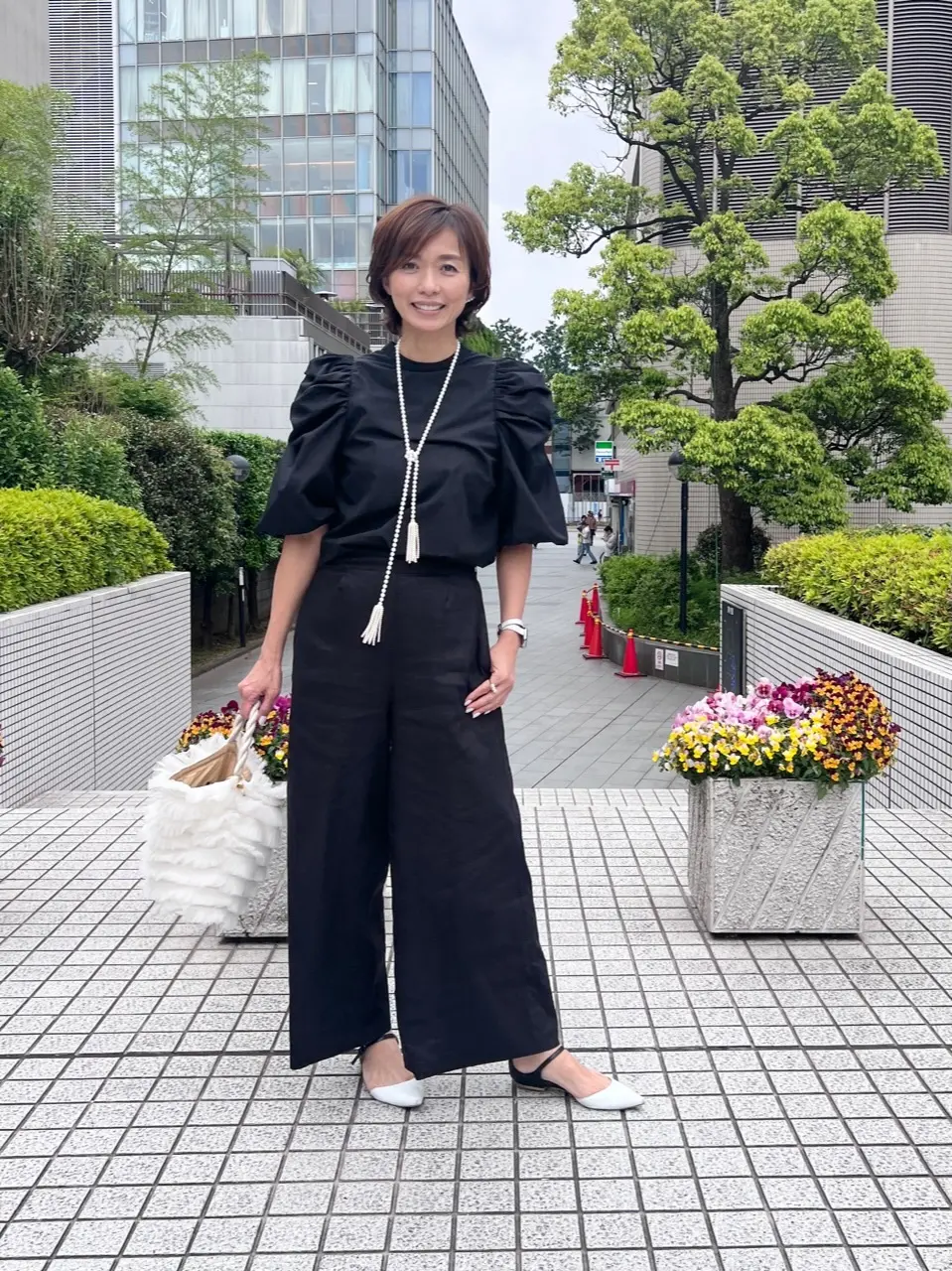 モノトーンコーデでJマダムランチ会❤︎の画像_4