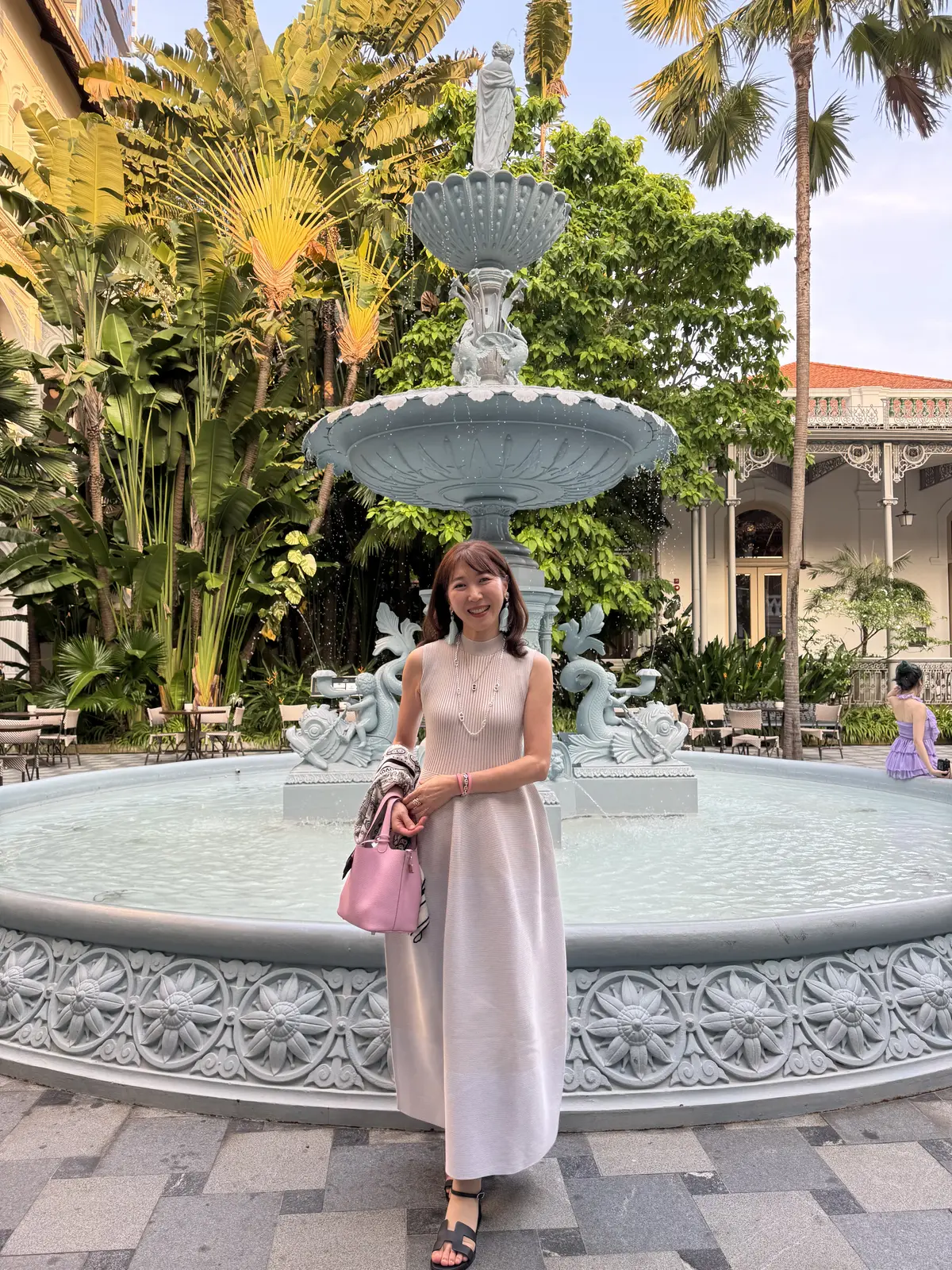 ニットワンピース