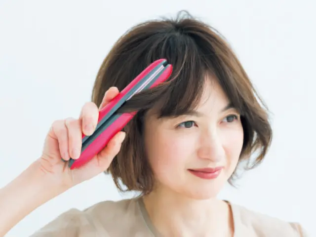 前髪を変えるだけで髪悩み解決！