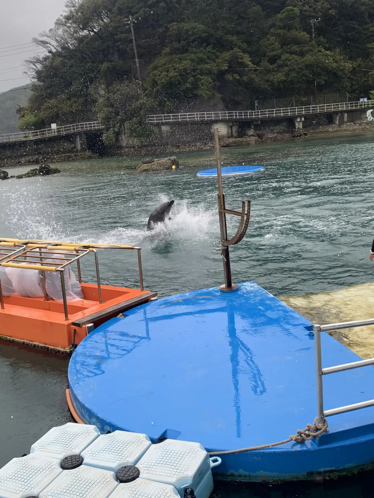 水しぶきがかかる、迫力満点のアメージングシート