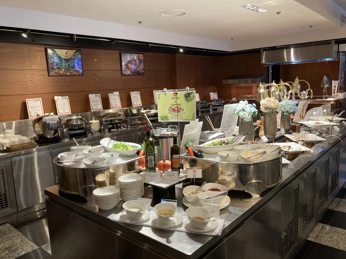 ホテルランチ　ホテル　ランチ　母と　ブッフェ　ブュッフェ　