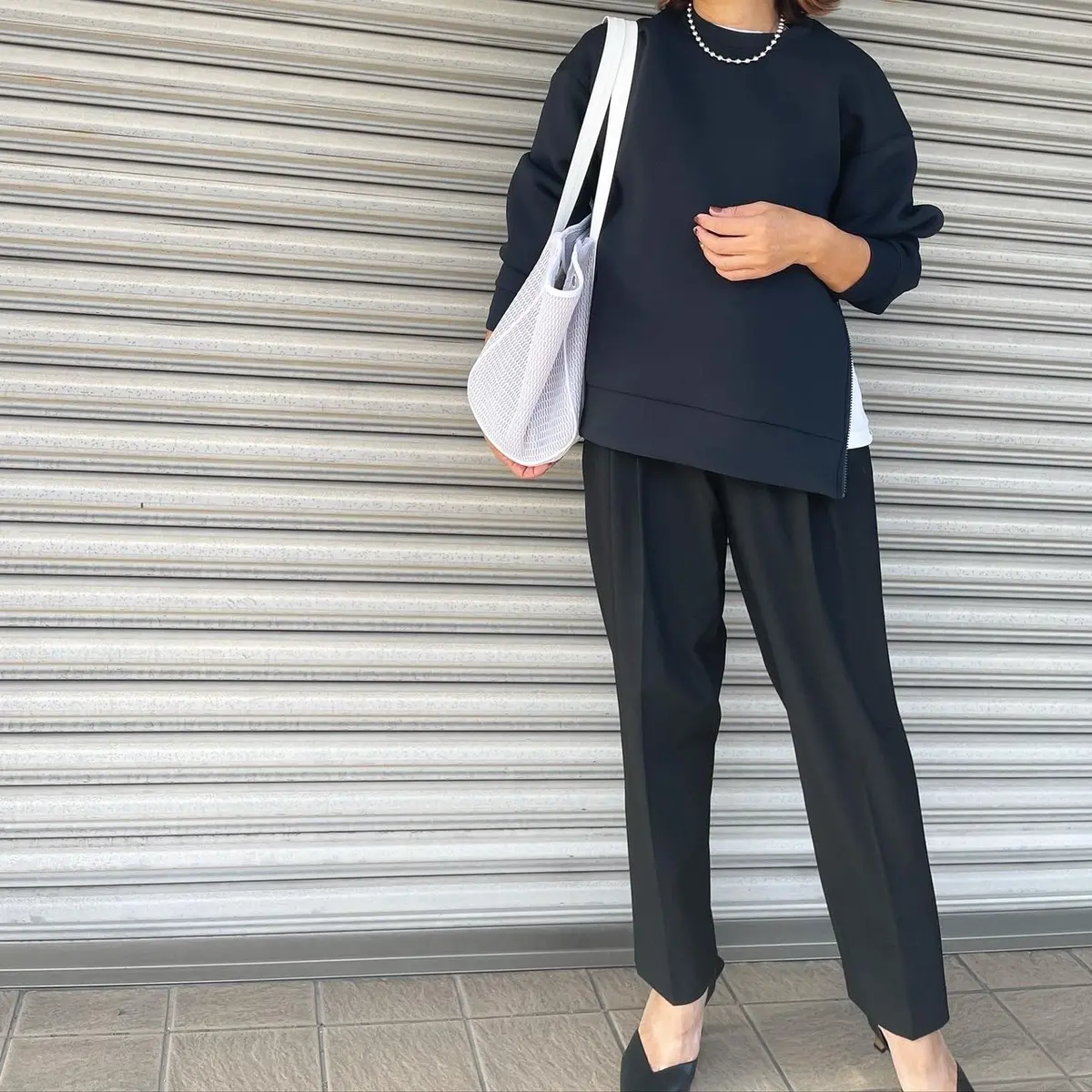 UNIQLO×theoryコラボ　コーデの画像_3