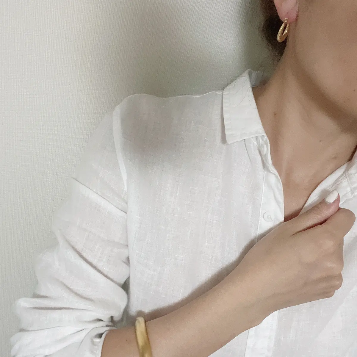 ゴールドのアクセサリー