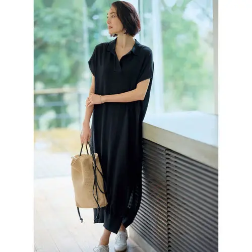 タイルアップを叶えるきれい見えワンピース