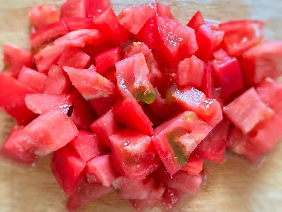 OurAge×Webエクラ　レンチンれんこん豚トマトレシピ作り方　トマト