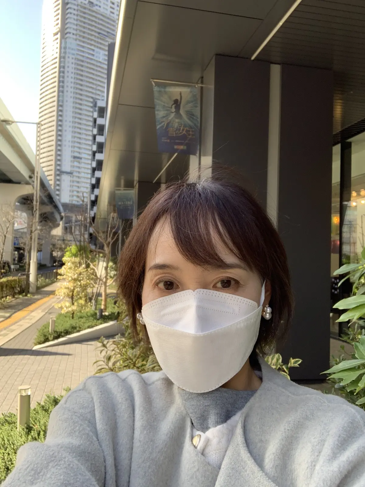 観劇後に記念写真