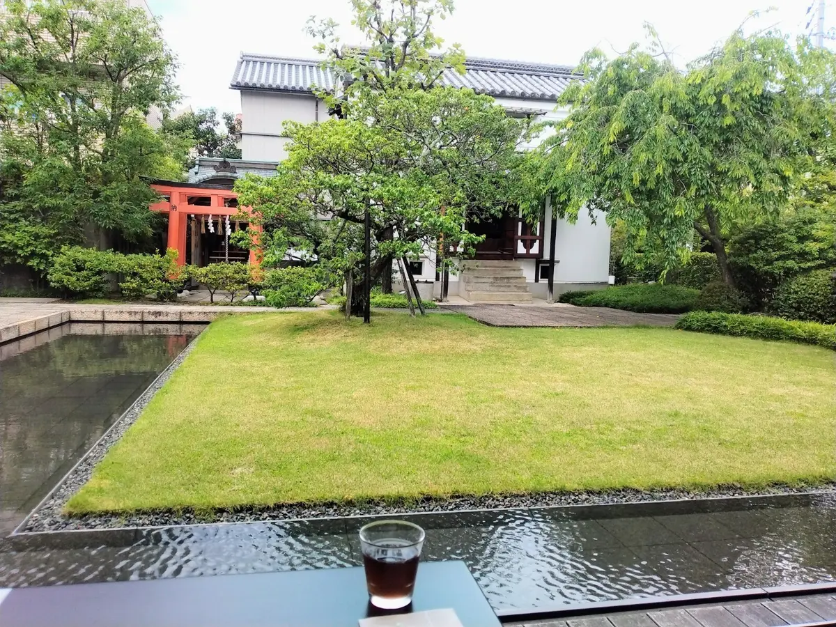 虎屋菓寮　京都一条店　庭