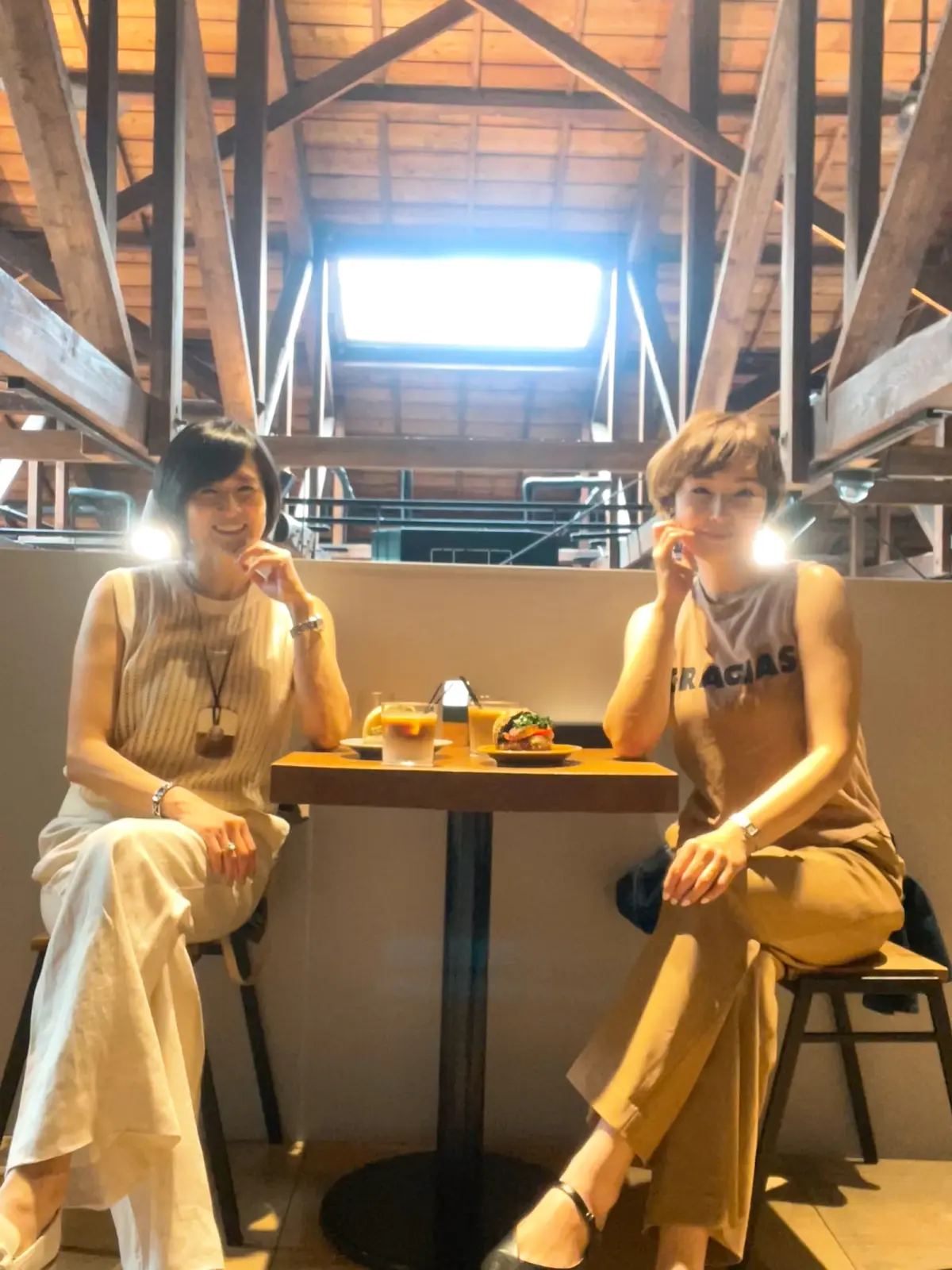 UNIQLOメッシュトップスで初夏コーデの画像_4