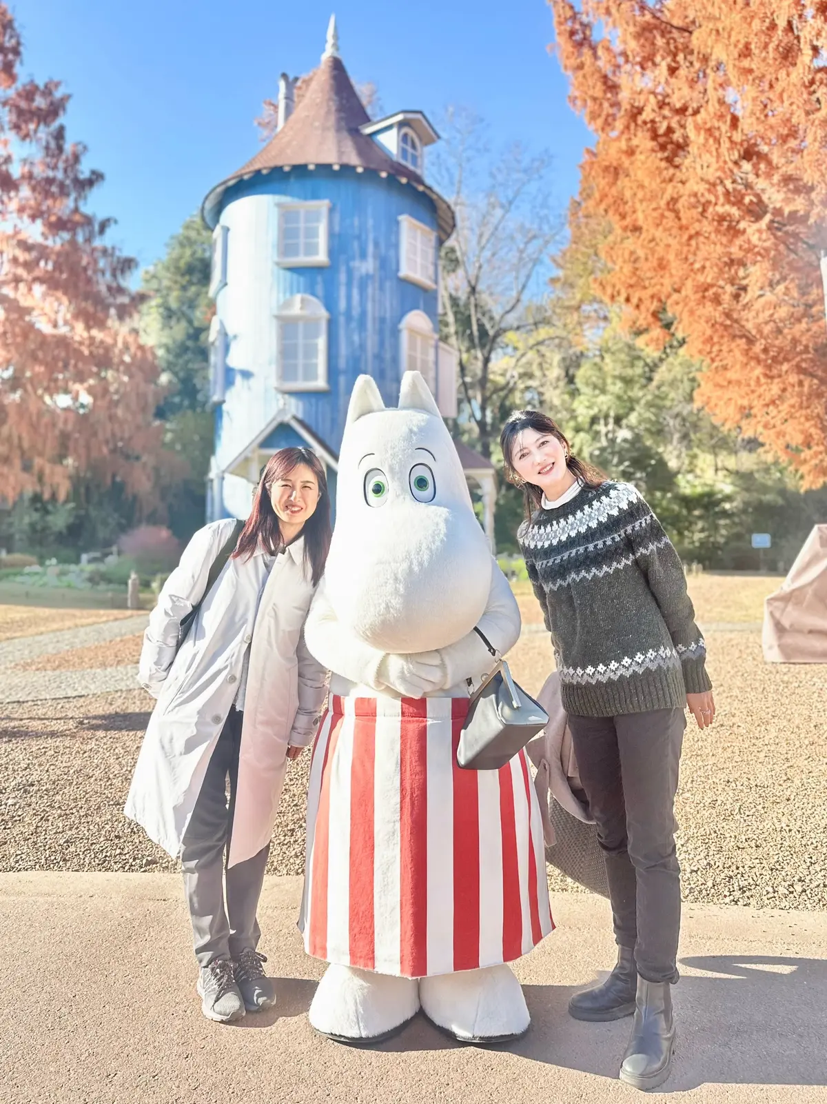 zaraノルディックセーターでムーミンバの画像_3