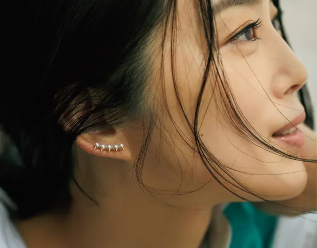 TASAKI（タサキ）の「デインジャー」をつけたゆうき