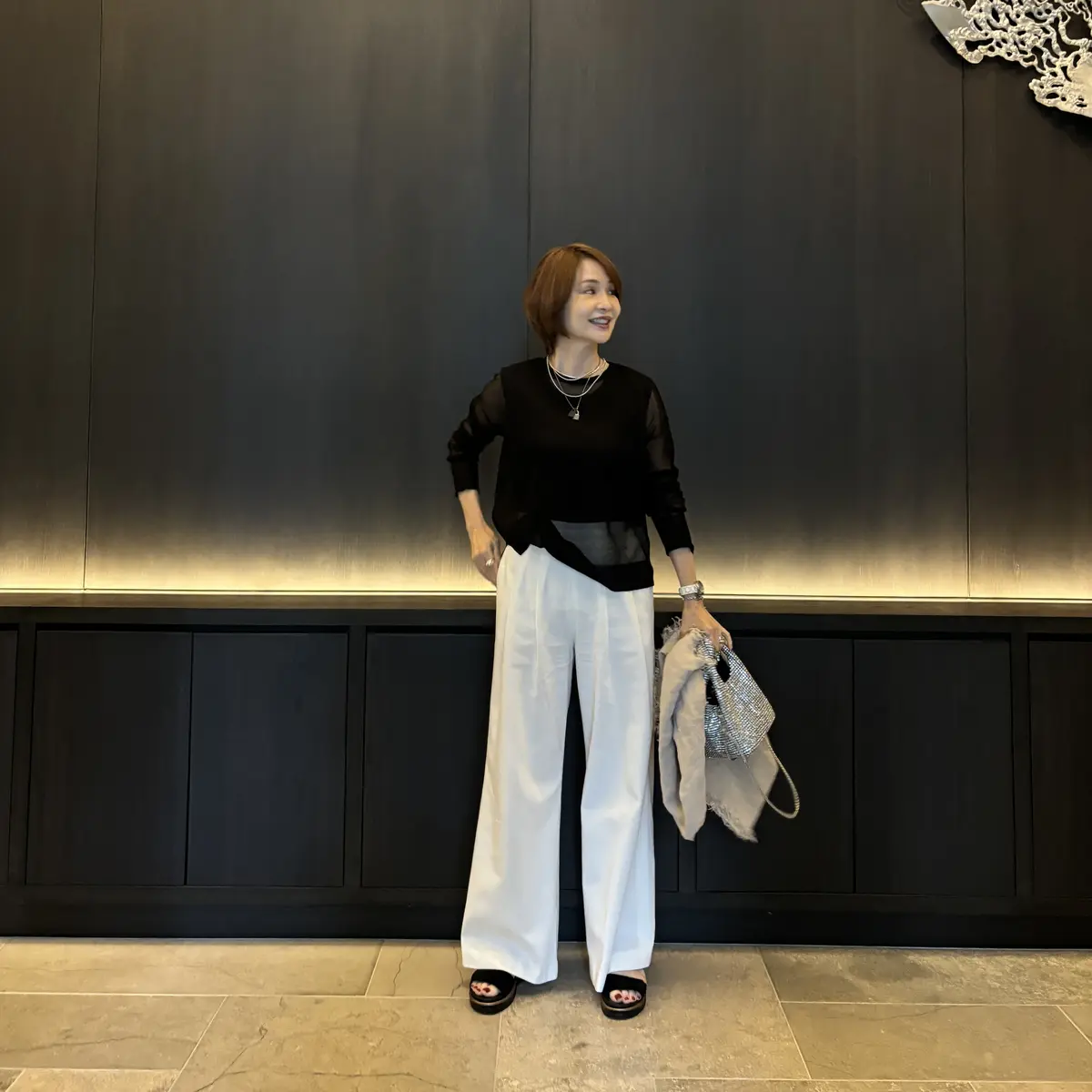 ブラックシアートップスで華組テラスランチの画像_6