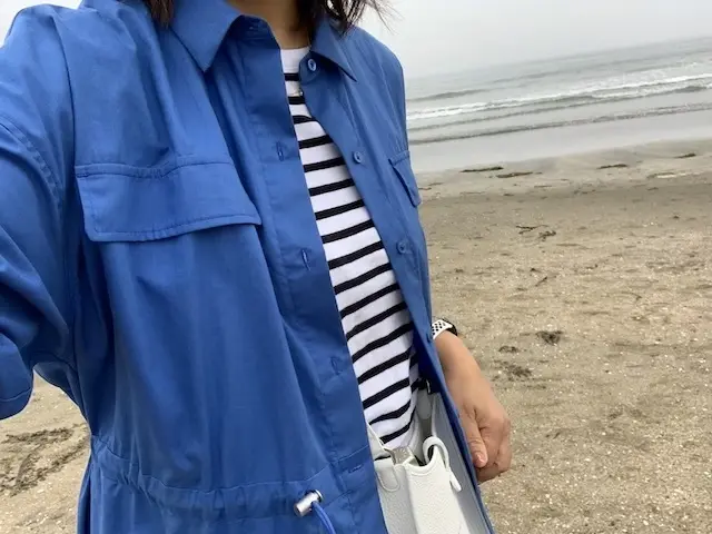 ブルーコーデ　海辺の暮らし　湘南