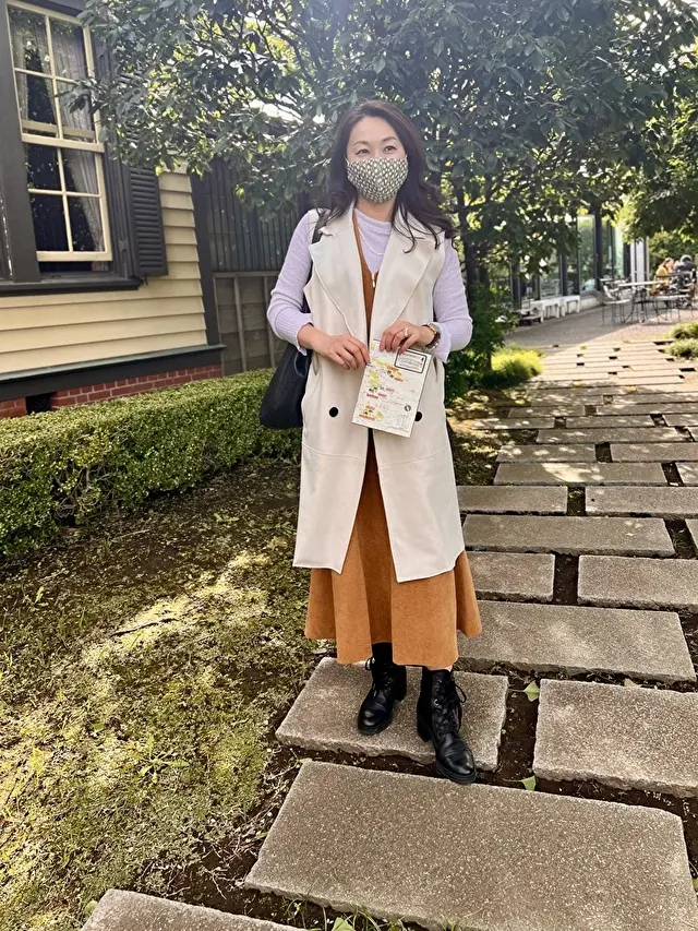 ブラフ18番館の裏にて