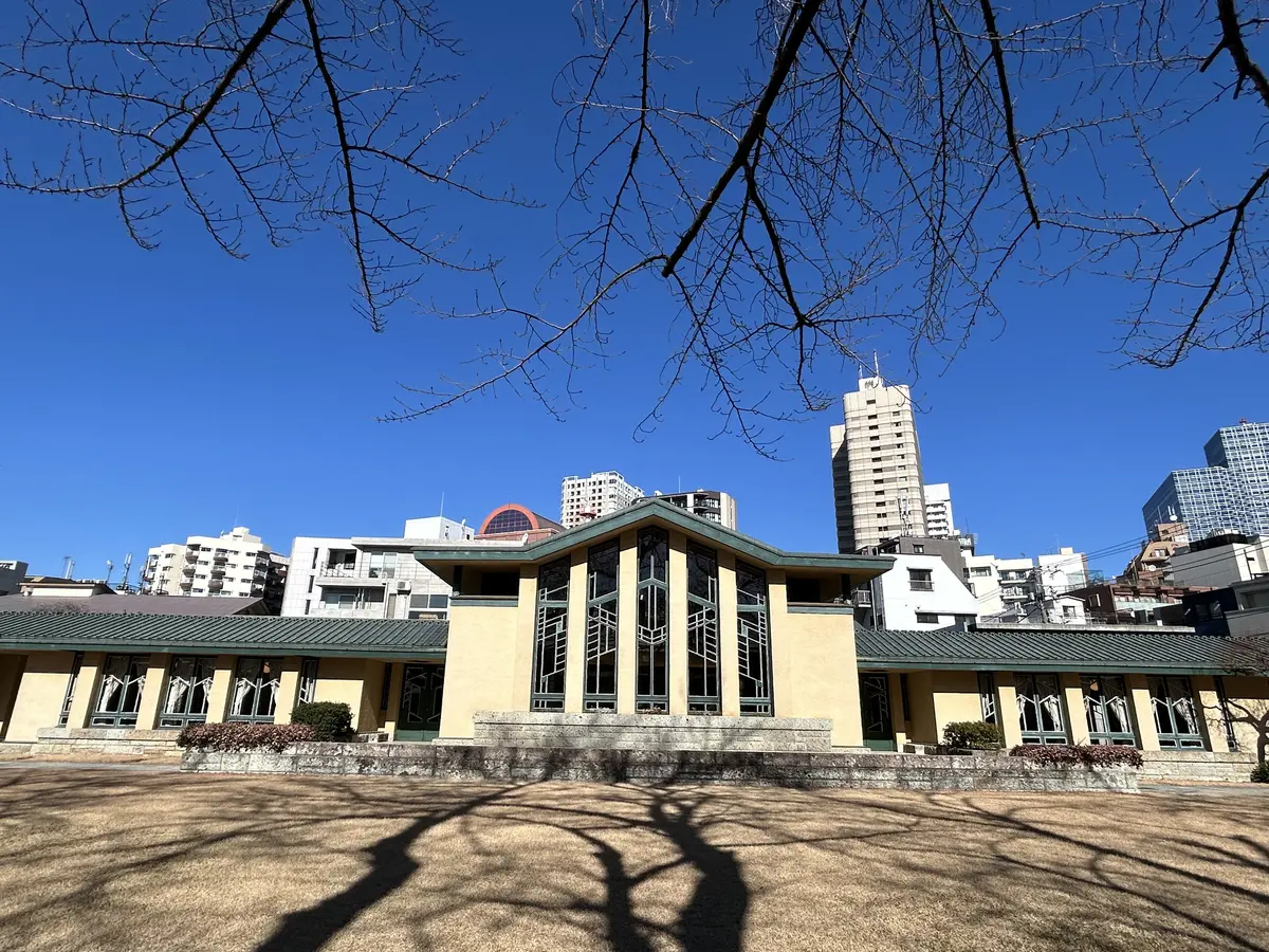 建築　フランク・ロイド・ライト　建築女子　建物探訪　東京観光　tokyo